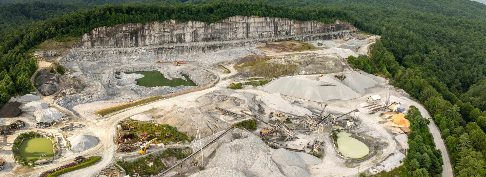 Open Pit Quarry Green Mining